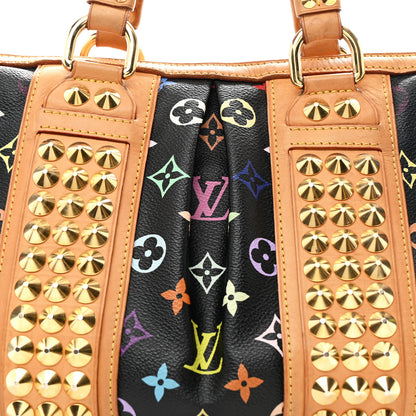 Louis Vuitton Monogram Multicolor Courtney MM Black 7 of 10
