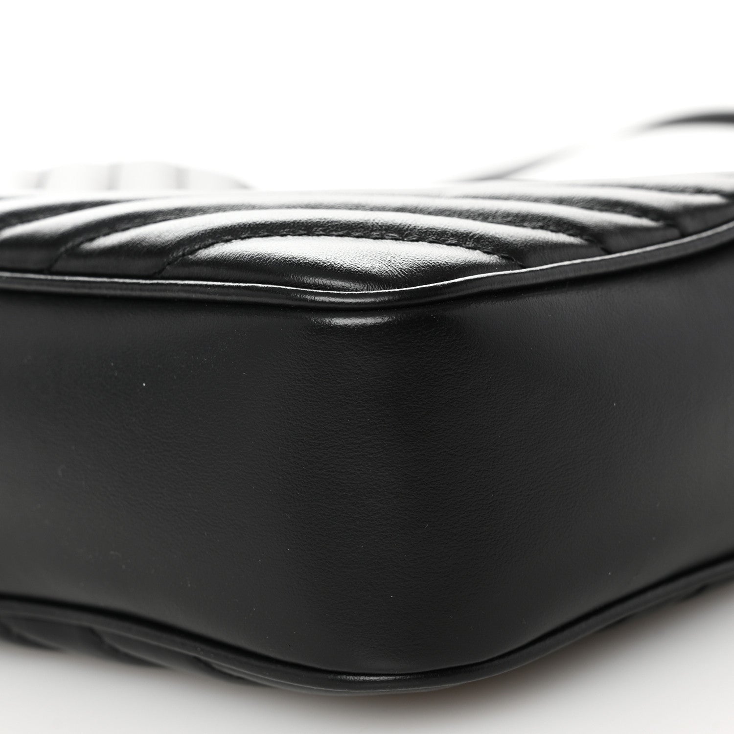 Saint Laurent Calfskin Matelasse Monogram Lou Camera Bag Black 10 of 10
