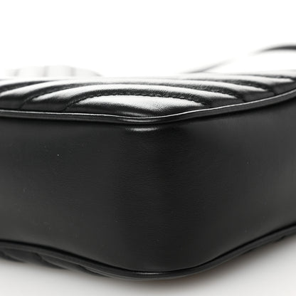 Saint Laurent Calfskin Matelasse Monogram Lou Camera Bag Black 10 of 10