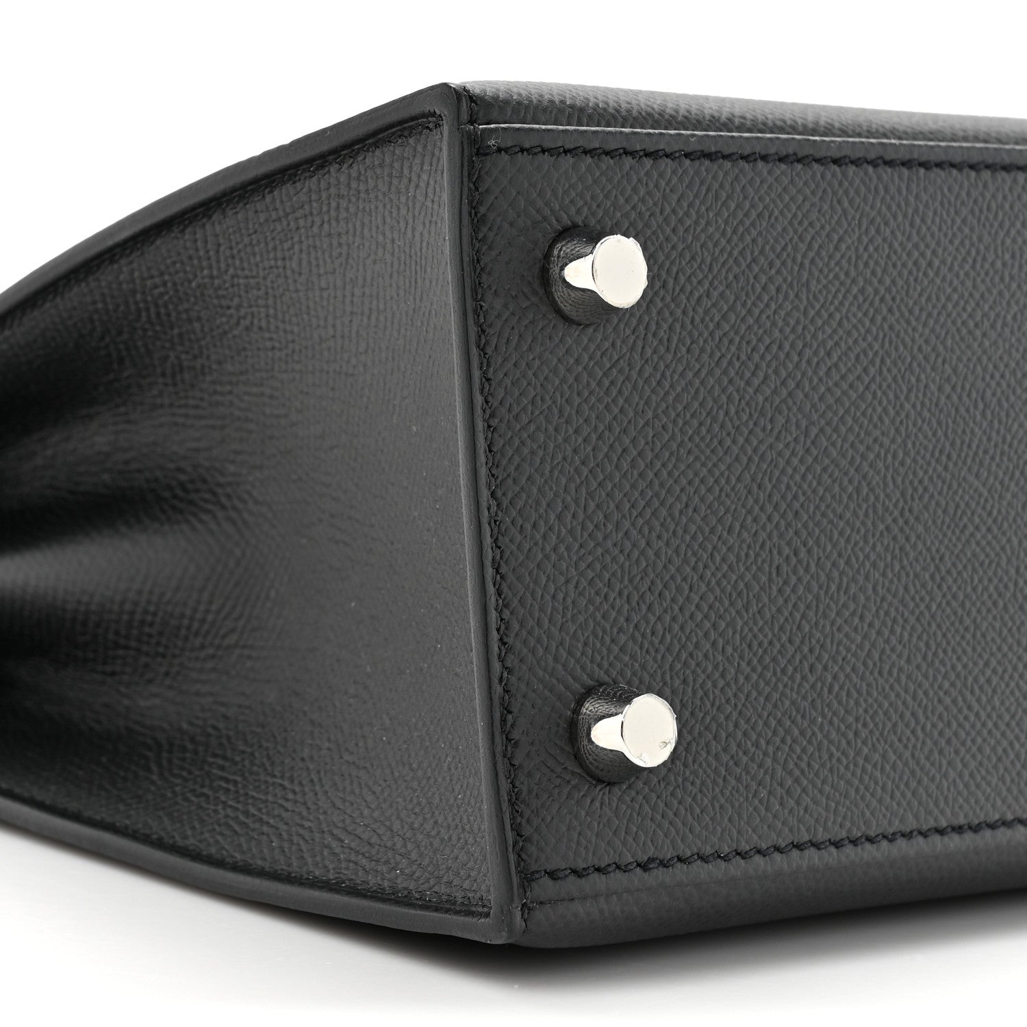 Hermes Epsom Kelly Sellier 25 Black 9 of 10