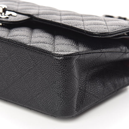 Chanel Caviar Quilted Medium Double Flap Black 9 of 11