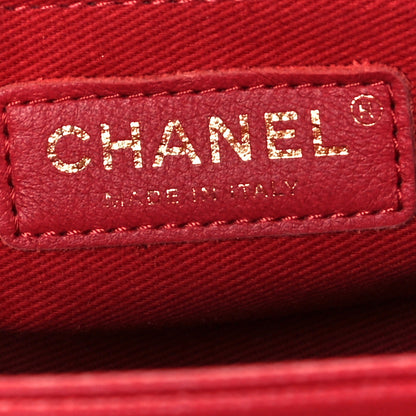 Chanel Caviar Quilted Small Business Affinity Flap Red 5 of 10