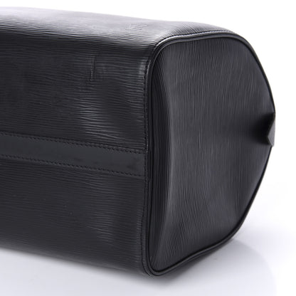 Louis Vuitton Epi Speedy 35 Black 7 of 11