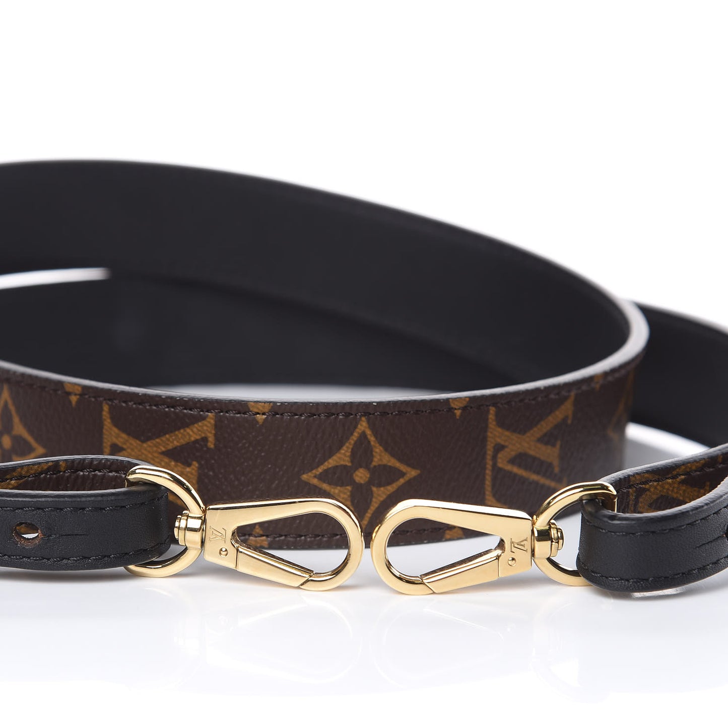 Monogram Bandouliere Shoulder Strap XL Black