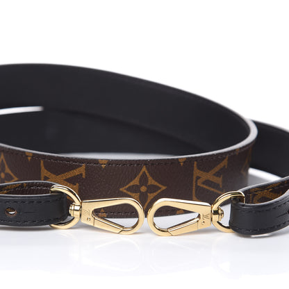 Louis Vuitton Monogram Bandouliere Shoulder Strap XL Black 3 of 5