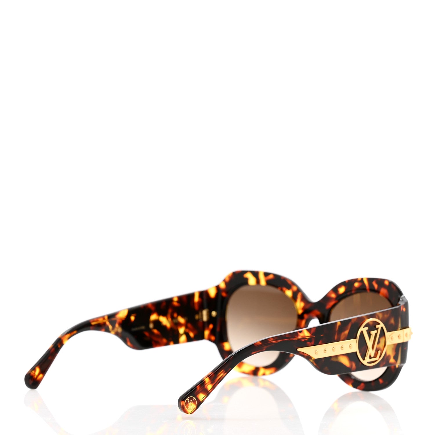 Louis Vuitton Acetate Paris Texas Sunglasses Z1133W Dark Tortoise 4 of 8