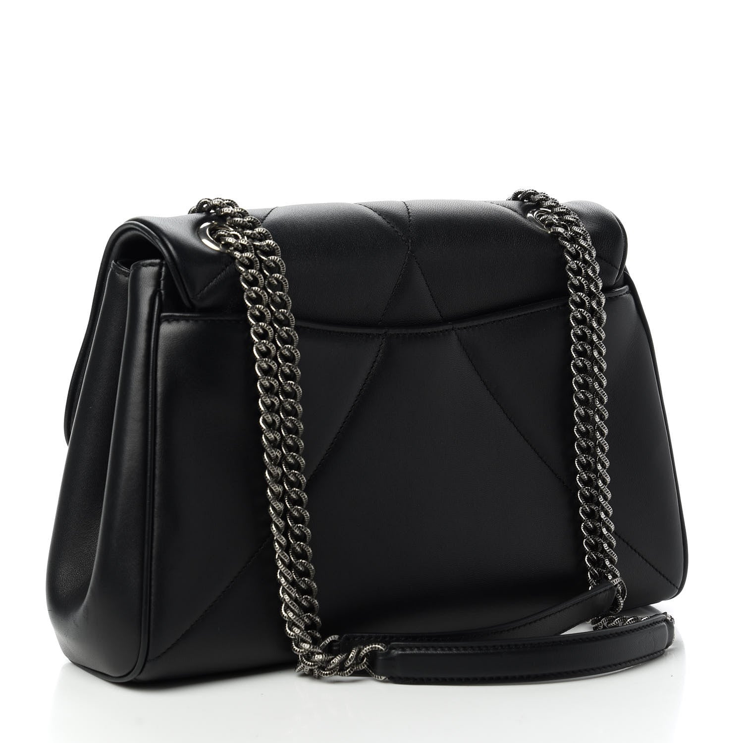 Dolce & Gabbana Lambskin Devotion Shoulder Bag Black 4 of 11