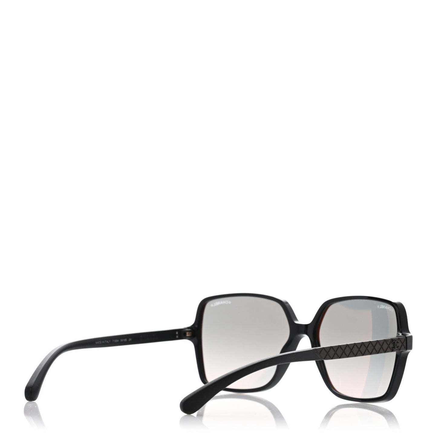 Acetate Square Sunglasses Black