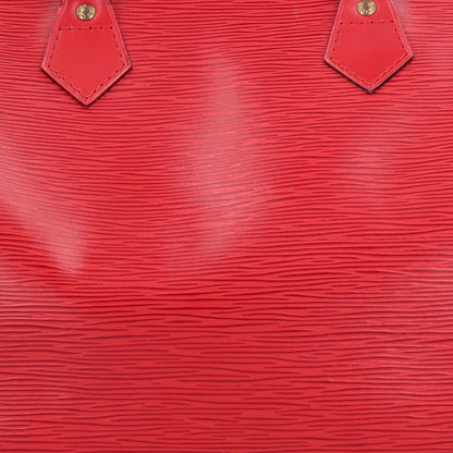 Louis Vuitton Epi Speedy 30 Castillan Red 8 of 12