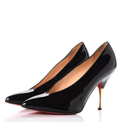 Christian Louboutin Patent Lola Pumps 37.5 Black 3 of 15