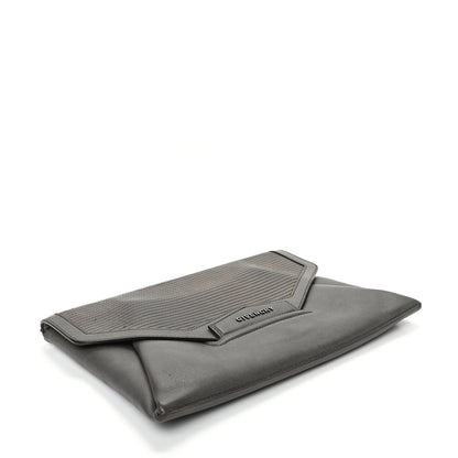 Givenchy Calfskin Stitched Antigona Envelope Clutch Grey 4 of 8