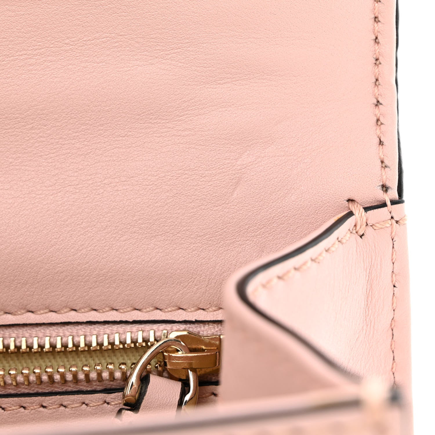 Valentino Garavani Vitello Small Glam Lock Rockstud Flap Poudre 12 of 13