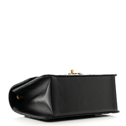 Chanel Shiny Lambskin Quilted Mini Flap Black 4 of 11
