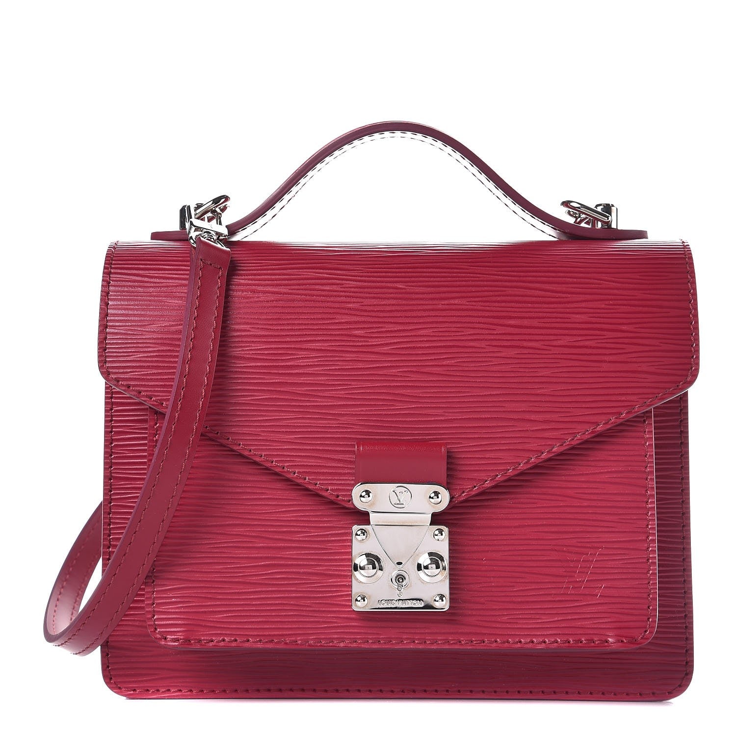 Louis Vuitton Epi Monceau BB Fuchsia 1 of 7