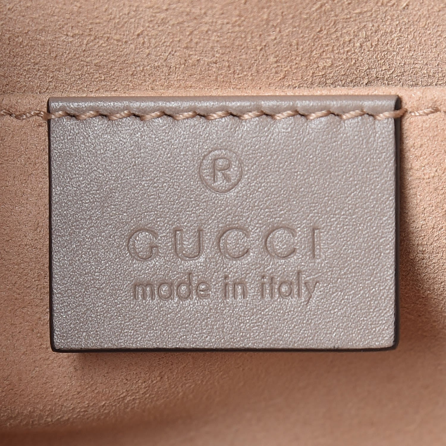 Gucci Calfskin Matelasse GG Marmont Belt Bag 85 34 Porcelain Rose 6 of 8