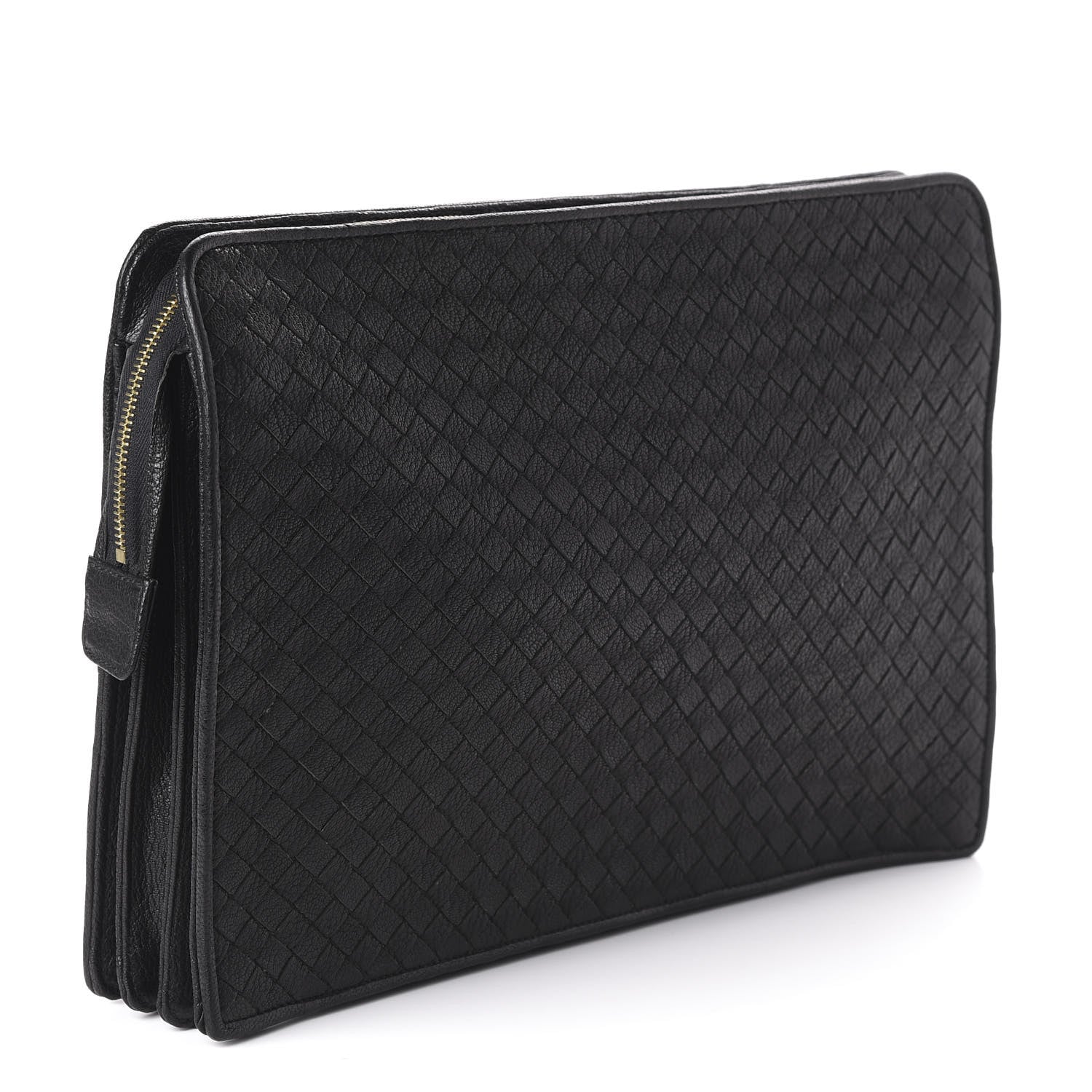 Bottega Veneta Cervo Intrecciato Document Case Black 3 of 10