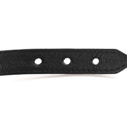 Louis Vuitton Electric Epi Twist It Bracelet 19 Black 6 of 9