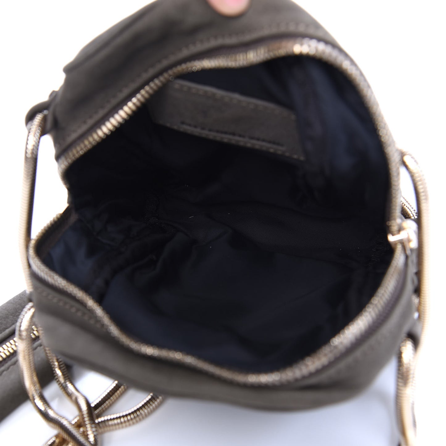 Suede Mini Brenda Camera Bag Brown