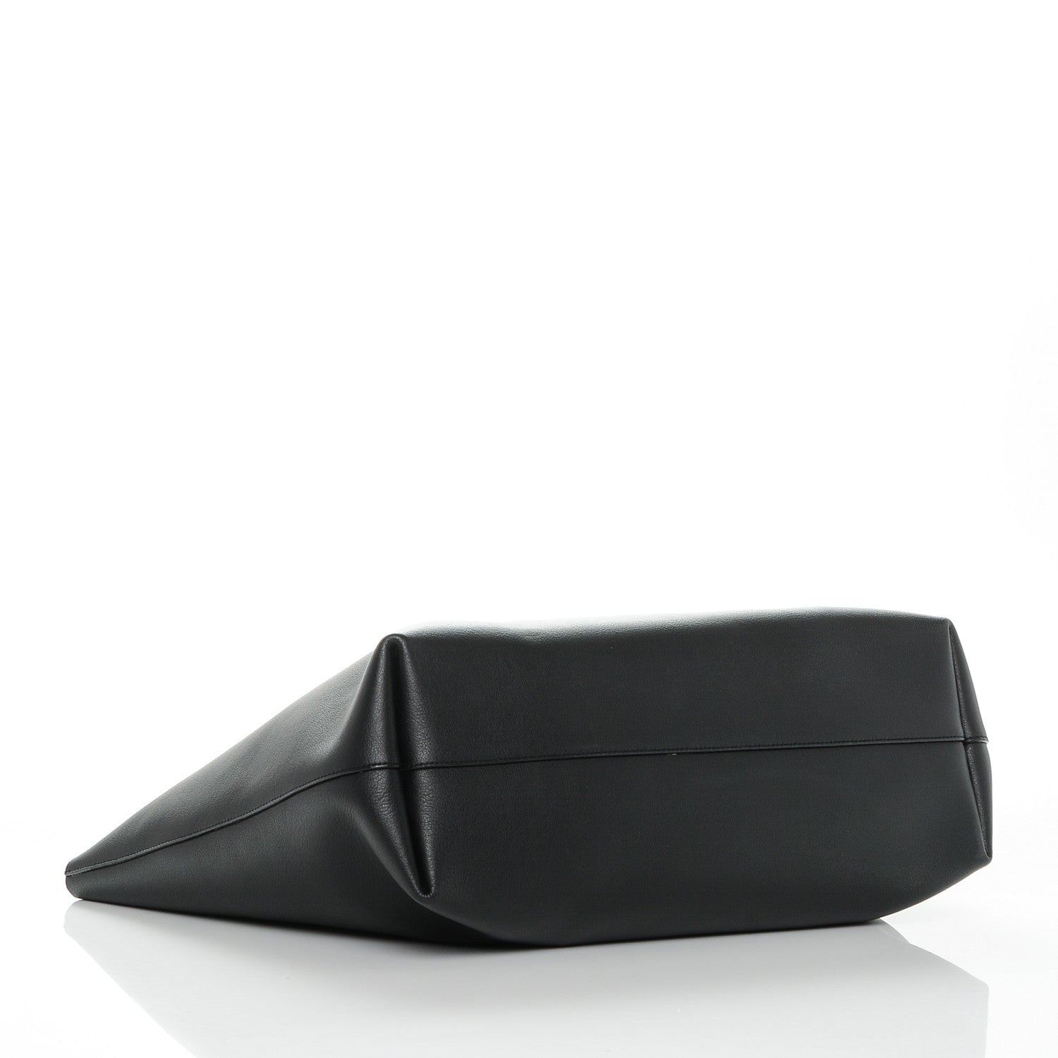 Saint Laurent Calfskin Large Shopping Tote Black 4 of 9