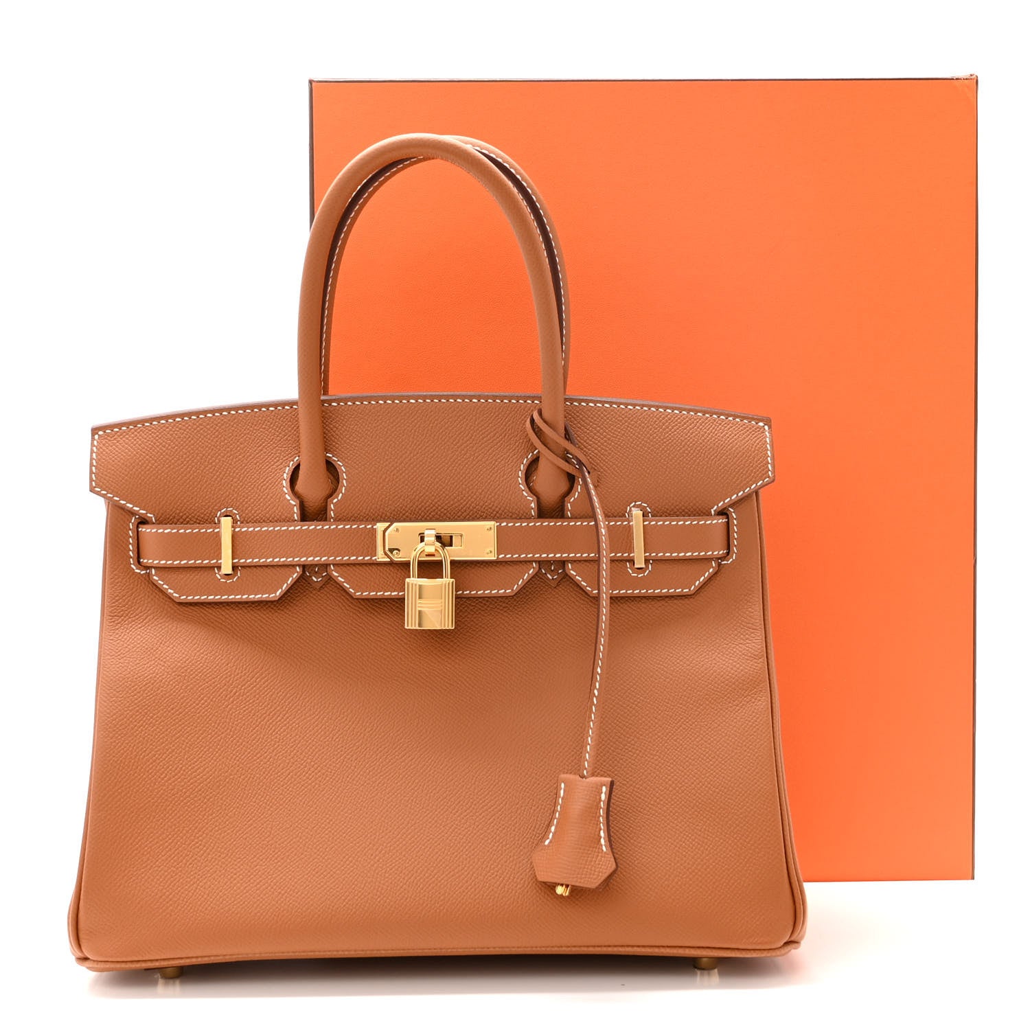Hermes Epsom Birkin 30 Gold 11 of 11