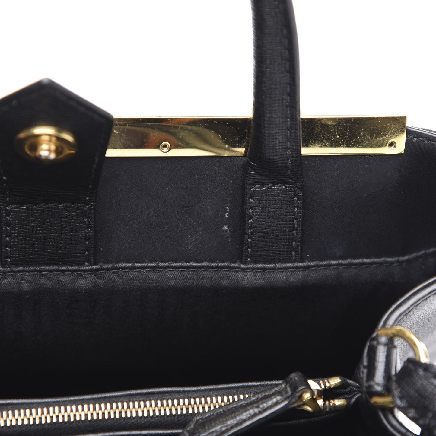 Vitello Elite Petite 2Jours Tote Black