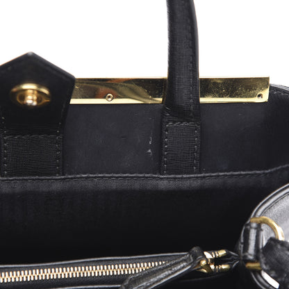 Fendi Vitello Elite Petite 2Jours Tote Black 10 of 10