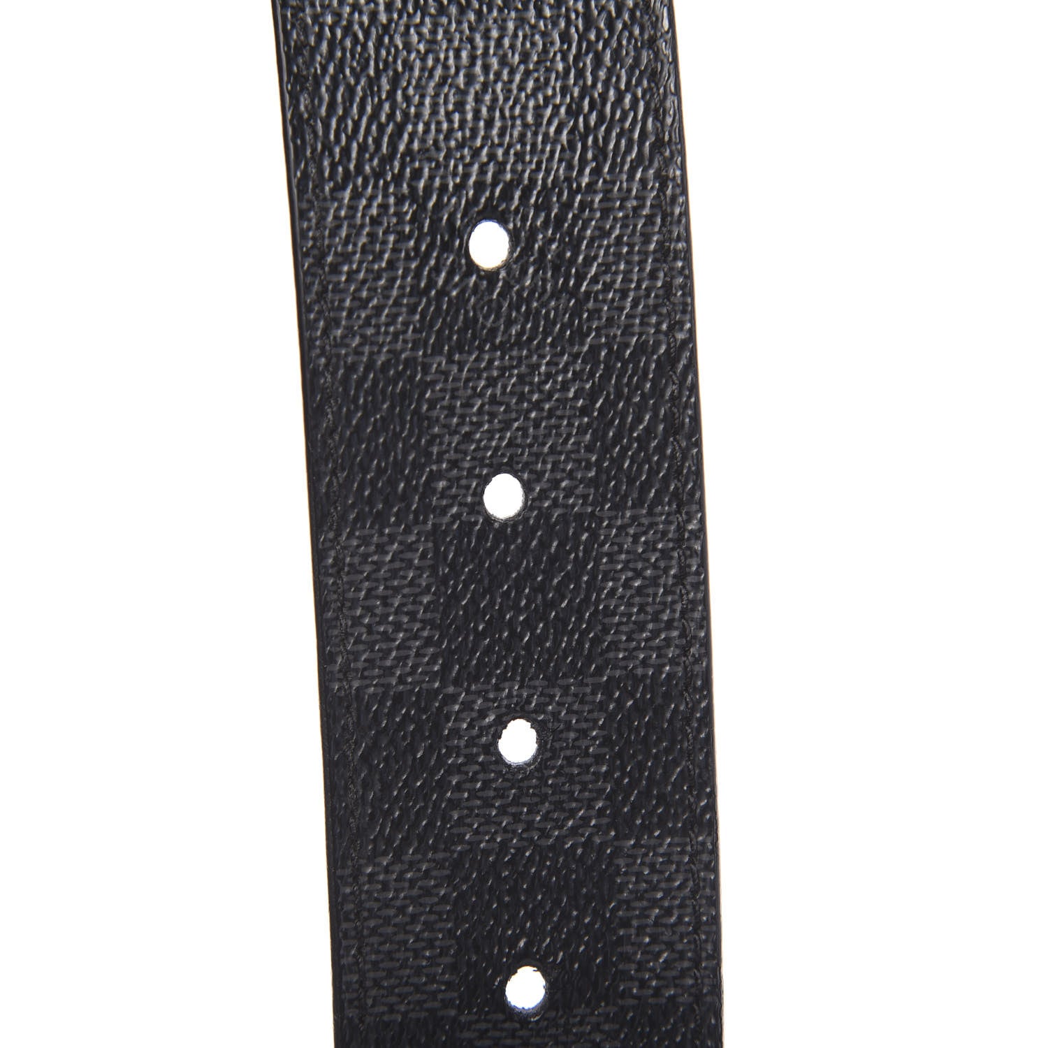 Louis Vuitton Damier Graphite 40mm LV Initiales Belt 85 34 8 of 9