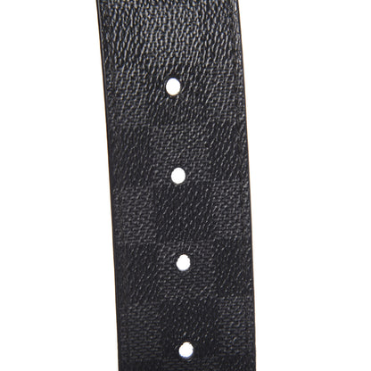 Louis Vuitton Damier Graphite 40mm LV Initiales Belt 85 34 8 of 9