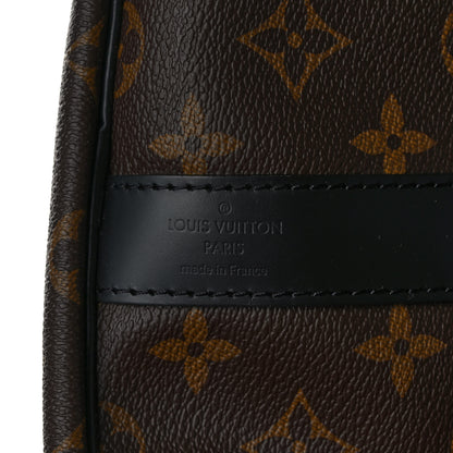 Louis Vuitton Monogram Macassar Keepall Bandouliere 55 6 of 10