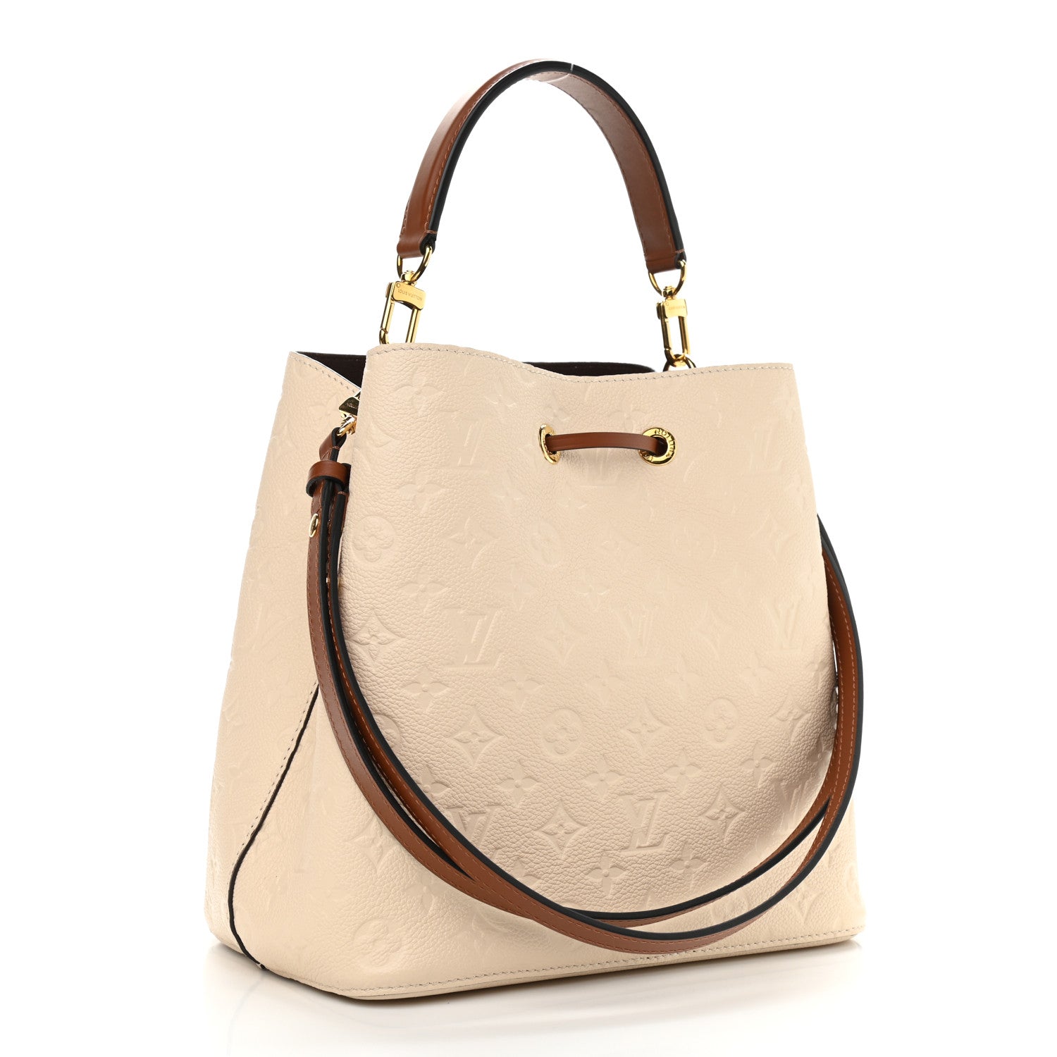 Louis Vuitton Empreinte Neonoe MM Cream 3 of 8