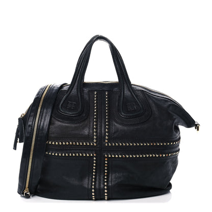 Givenchy Lambskin Studded Medium Nightingale Black 1 of 11