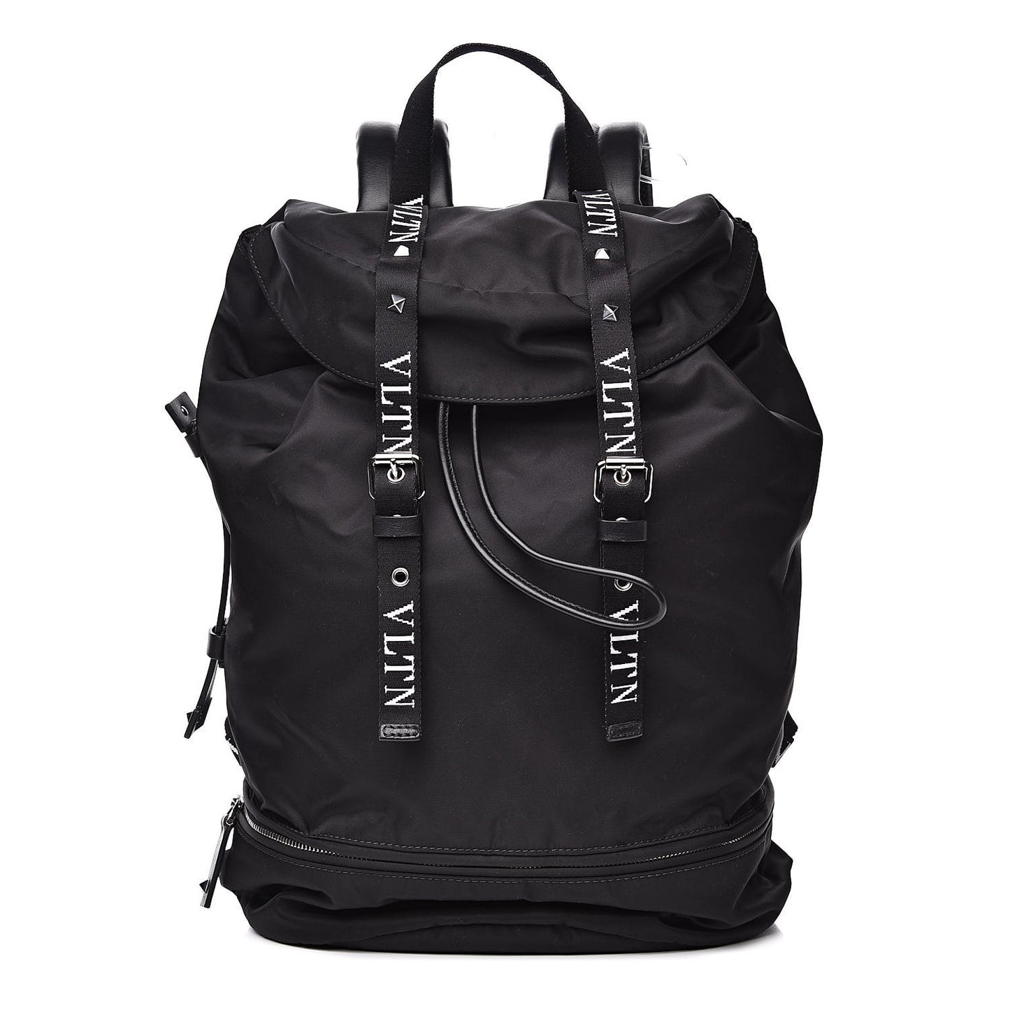 Nylon VLTN Large Backpack Black