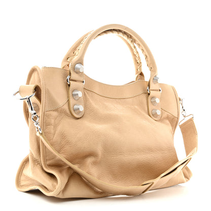 Balenciaga Agneau Giant 21 Silver Hardware City Sahara 3 of 14