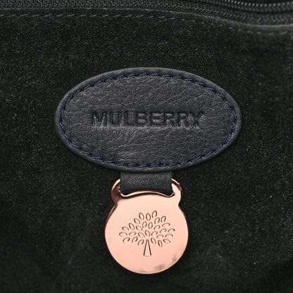 Mulberry High Pebbled Mix Grain Heritage Bayswater Nightshade Blue 6 of 10