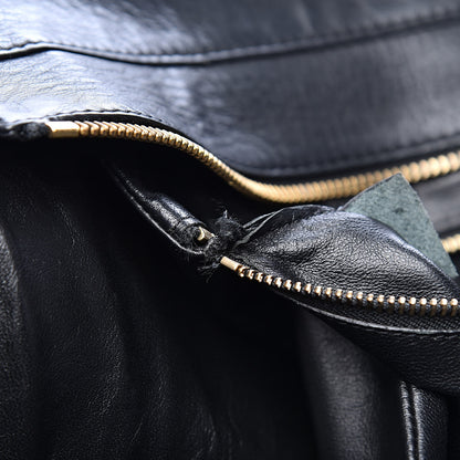 Celine Drummed Calfskin Mini Luggage Black 7 of 11