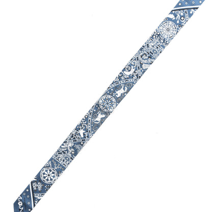 Hermes Silk Peuple Du Vent Bandana Twilly 5 of 5