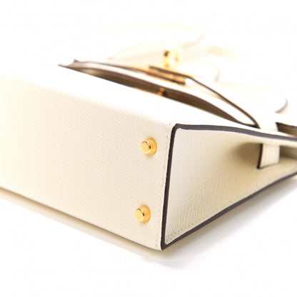 Hermes Epsom Mini Kelly Sellier 20 Nata 9 of 10