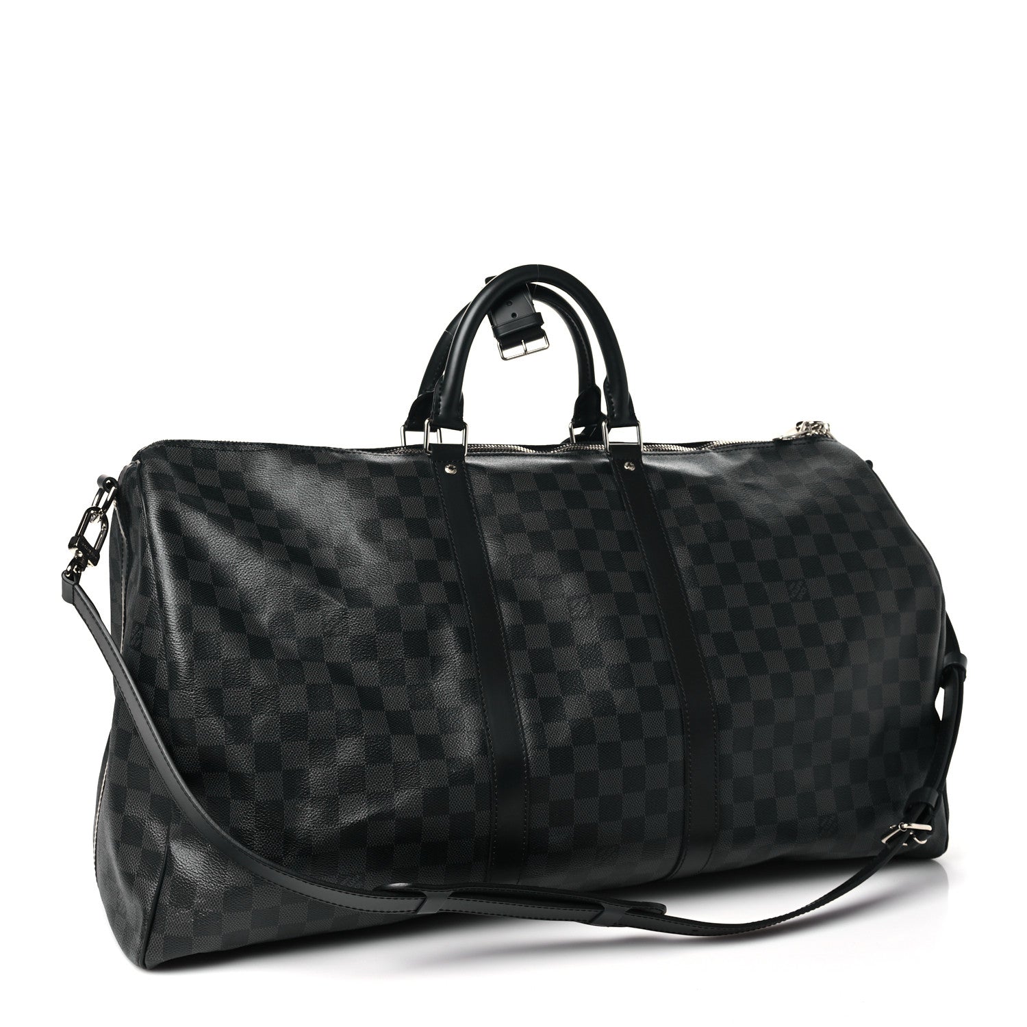 Louis Vuitton Damier Cobalt Keepall Bandouliere 55 2 of 8