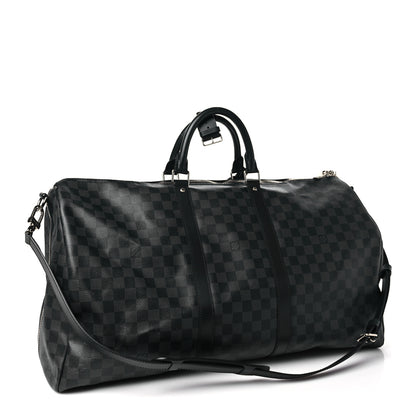 Louis Vuitton Damier Cobalt Keepall Bandouliere 55 2 of 8
