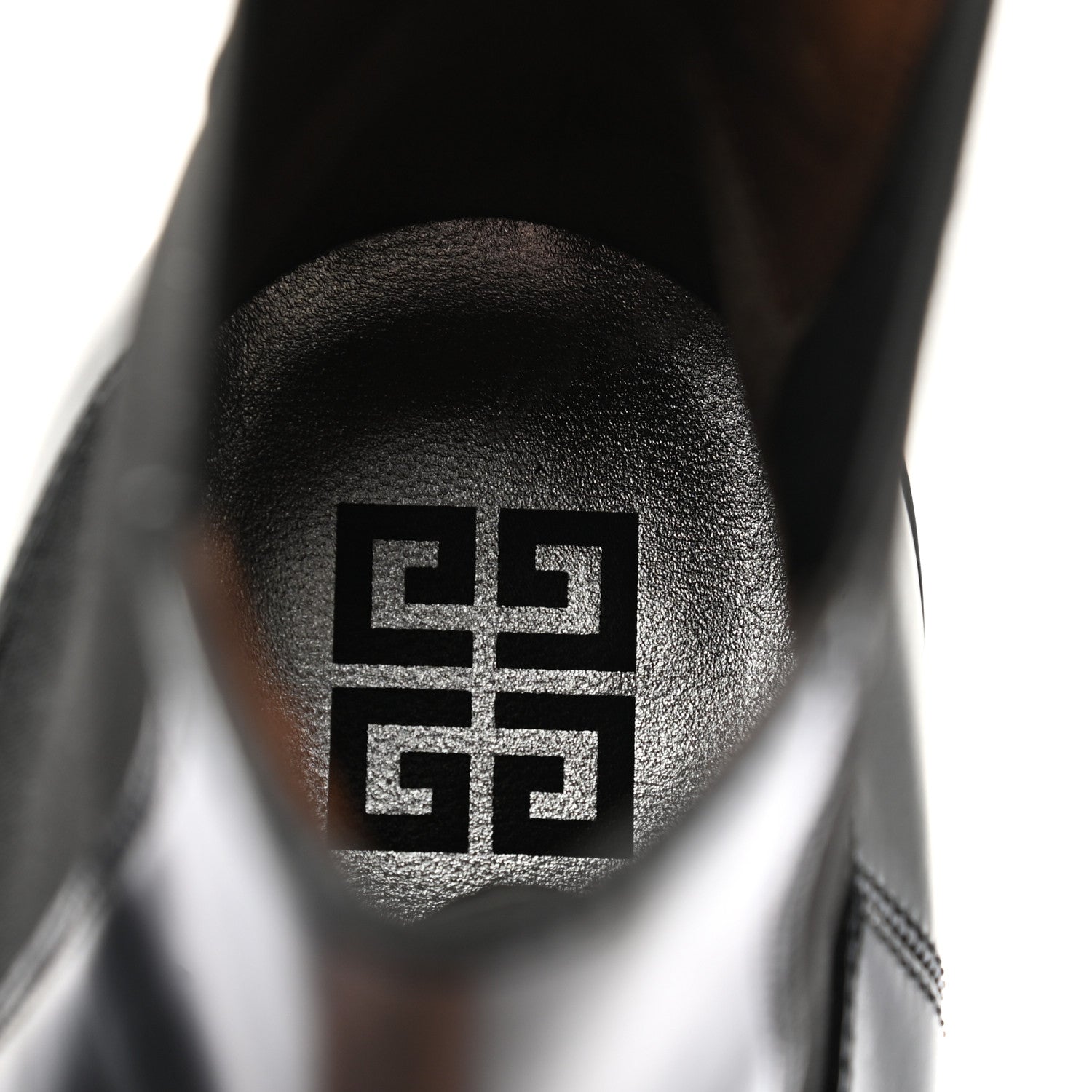 Givenchy Calfskin Chain Chelsea Boots 37 Black 8 of 12