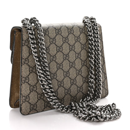 Gucci GG Supreme Monogram Mini Dionysus Shoulder Bag Taupe 3 of 10