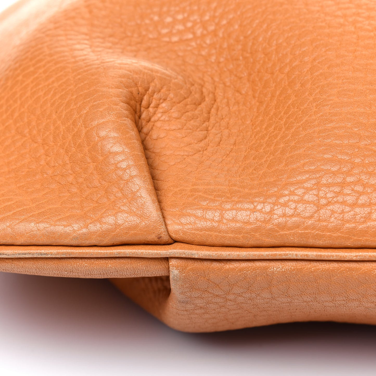 Taurillon Clemence Mini Rodeo Shoulder Bag Moutarde