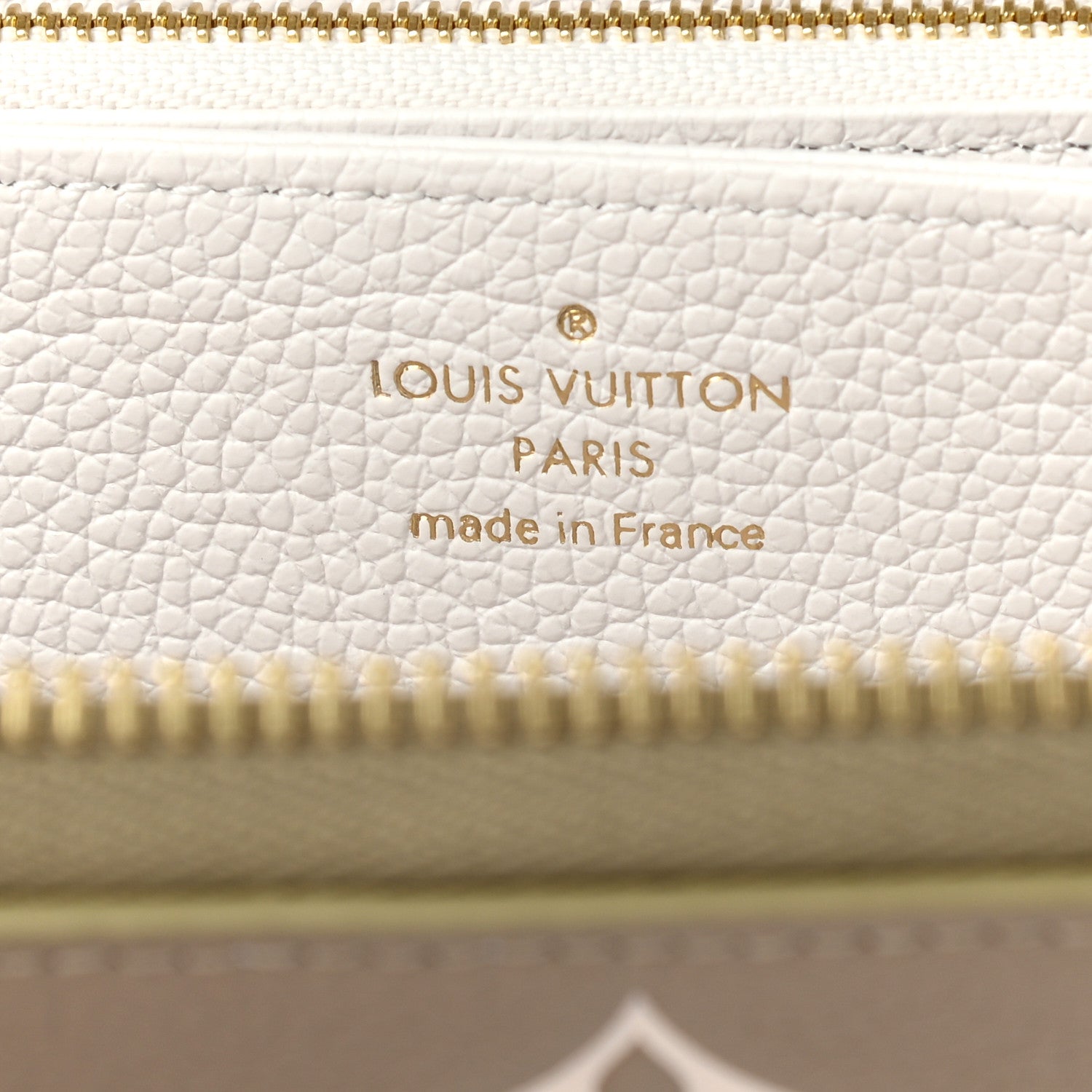 Louis Vuitton Empreinte Monogram Spring in the City Zippy Wallet Kaki Beige Cream 5 of 6