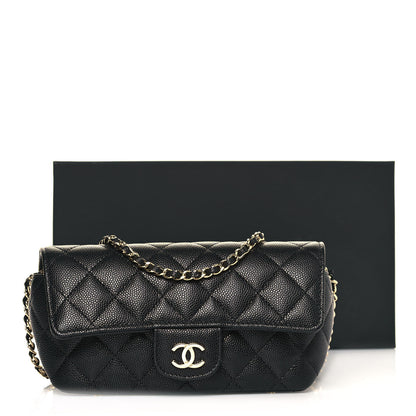 Chanel Caviar Quilted Glasses Case With Chain Black 14 of 14