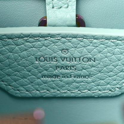 Louis Vuitton Taurillon Capucines BB Iridescent Topaz 6 of 8