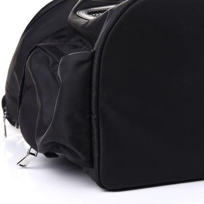 Prada Re-Nylon Saffiano Pet Carrier Backpack Black 8 of 9