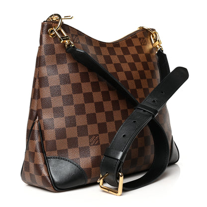 Louis Vuitton Damier Ebene Odeon MM Black 7 of 25