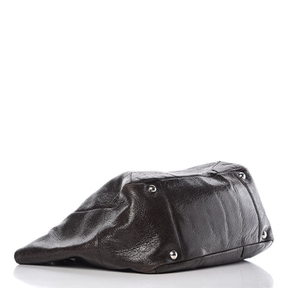 Prada Cervo Lux Chain Shoulder Bag Ebano 4 of 9