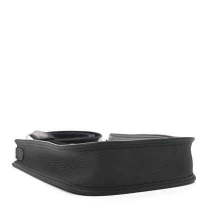Hermes Taurillon Clemence Evelyne TPM Black 4 of 11