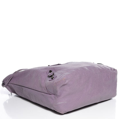 Balenciaga Agneau Classic Hardware Day Hobo Glycine 8 of 14
